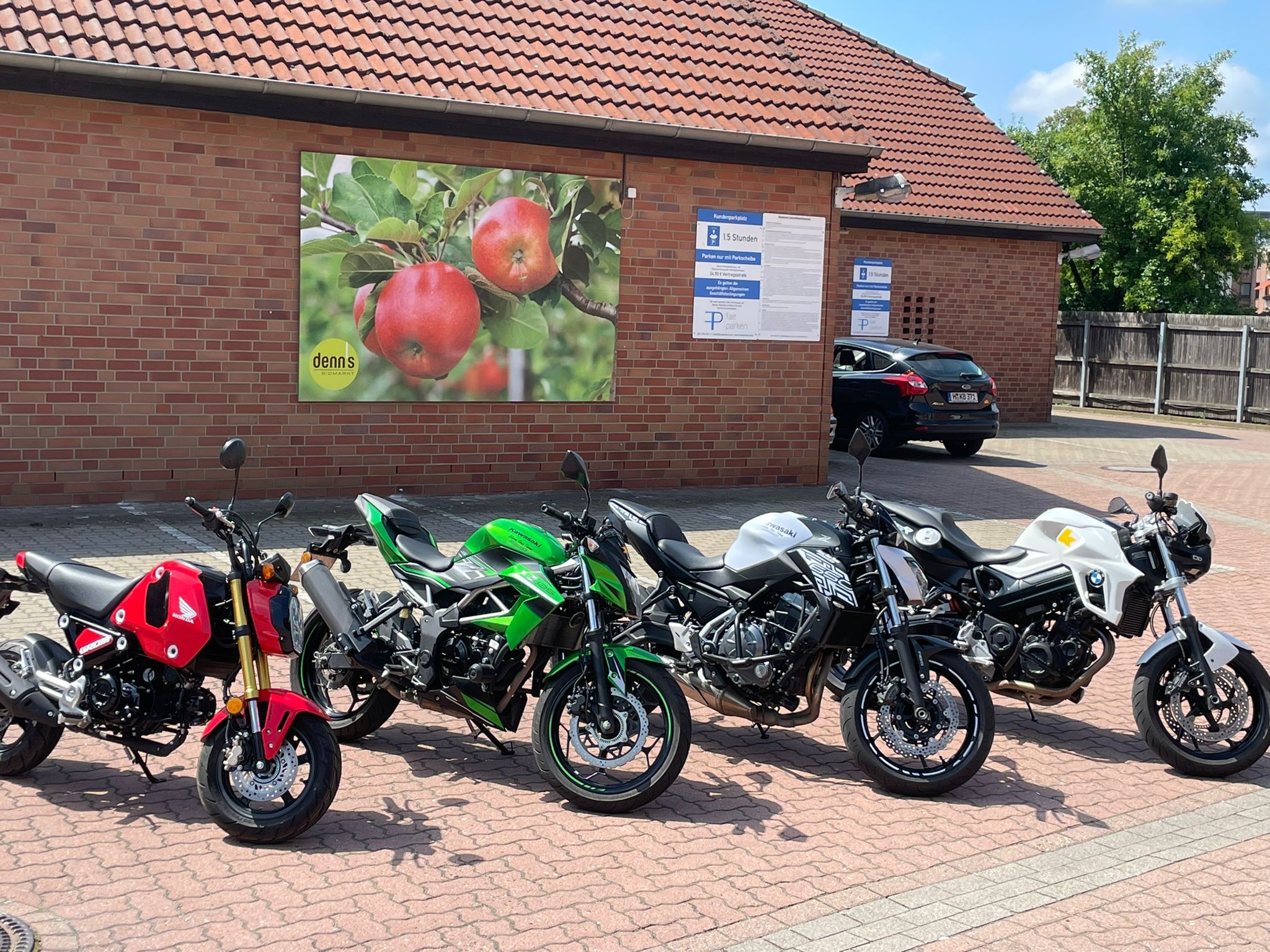Fahren Lernen auf der Mofa oder dem Motorrad